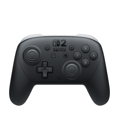 Nintendo Switch 2 Pro Controller - Black Bluetooth Gamepad with Analog & Digital Precision for Ultimate Gaming Experience